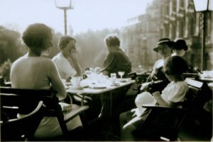 cafe style Frankfurt 1930s
