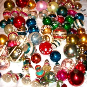 Christmas baubles