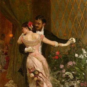 Dance in the drawing room