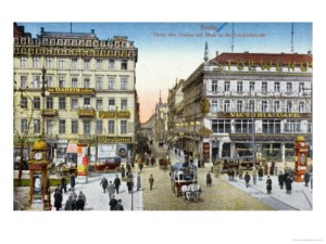 Berlin postcard 1910