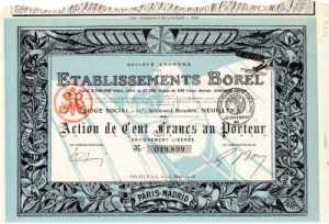 certificate Paris:Madrid