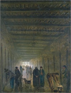 corridor of St Lazare