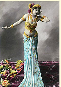 Mata Hari in colour