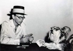 Frank & scruffy play cards