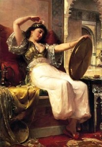 oliver dennett grover - harem scene