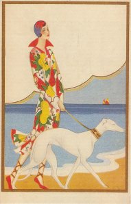 Charles Martin ( Flapper with dog )