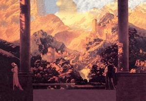 Maxfield Parrish 'Daybreak'