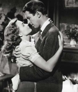 'It's A Wonderful Life' James Stewart and Donna Reed