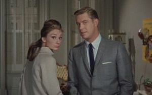 Peppard and Audrey %22Tiffany's'