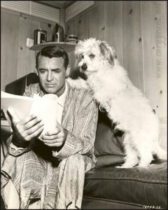 Cary Grant & pooch