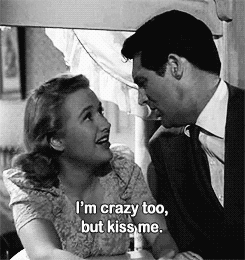 Cary and Priscilla kiss