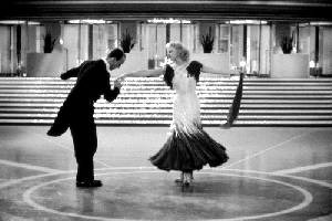 Fred and Ginger hand kiss