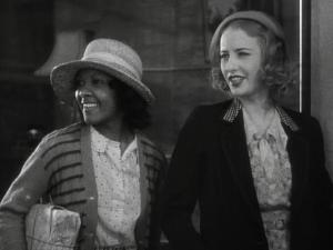 Therese Harris and Stanwyck friends