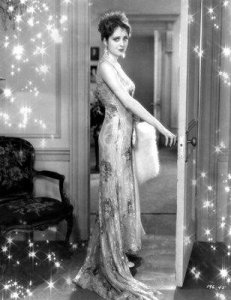 Billie Dove in evening attire.