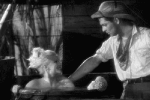 Harlow and Gable in 'Red Dust'