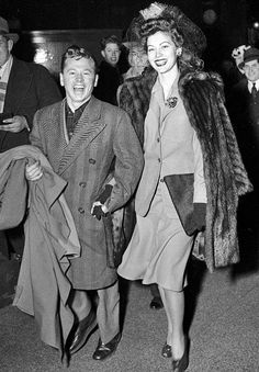 Ava and Micky Rooney