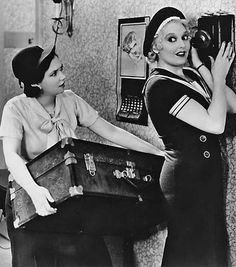 Patsy Kelly and Thelma phone home